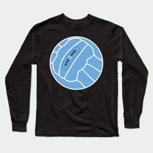 Man City Vintage Football Long Sleeve T-Shirt